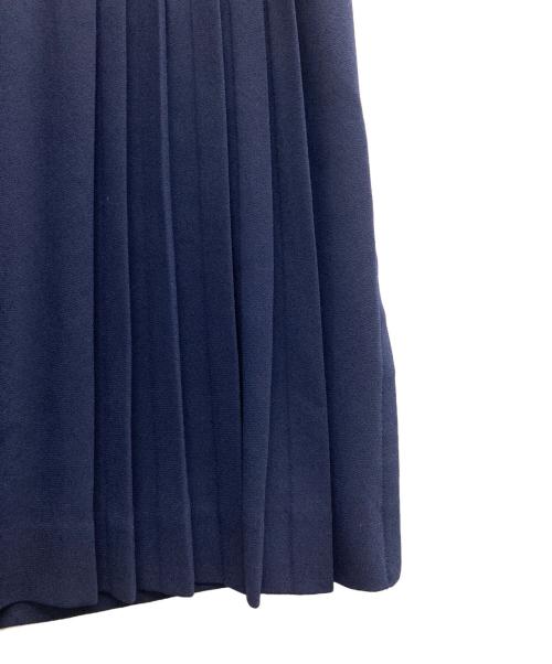 Arobe（アローブ）Arobe (アローブ) フロントプリーツストレートパンツ ネイビー サイズ:1の古着・服飾アイテム