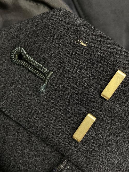 Arobe（アローブ）Arobe (アローブ) フロントプリーツストレートパンツ ネイビー サイズ:1の古着・服飾アイテム