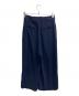 Arobe (アローブ) フロントプリーツストレートパンツ ネイビー サイズ:1：6000円