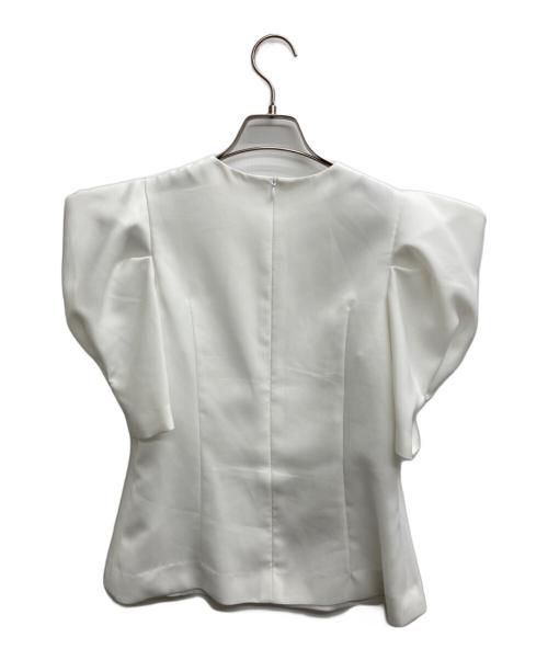 cygne（シーニュ）cygne (シーニュ) クリオネカットソー ホワイトの古着・服飾アイテム