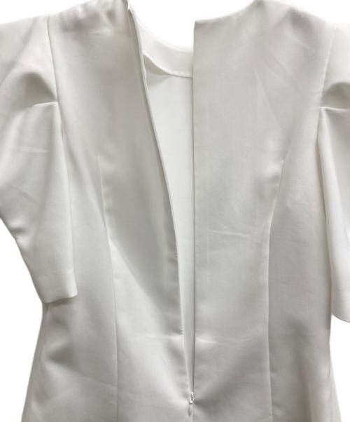 cygne（シーニュ）cygne (シーニュ) クリオネカットソー ホワイトの古着・服飾アイテム