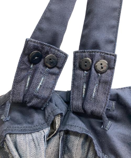 JENNE（ジェンヌ）JENNE (ジェンヌ) 2wayハイウエストリラックスデニムパンツ インディゴ サイズ:Sの古着・服飾アイテム