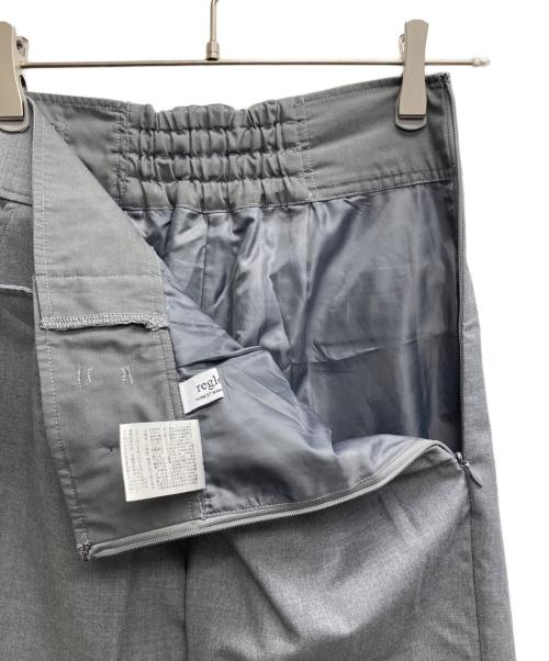regleam（リグリーム）regleam (リグリーム) タックパンツ グレー サイズ:XSの古着・服飾アイテム