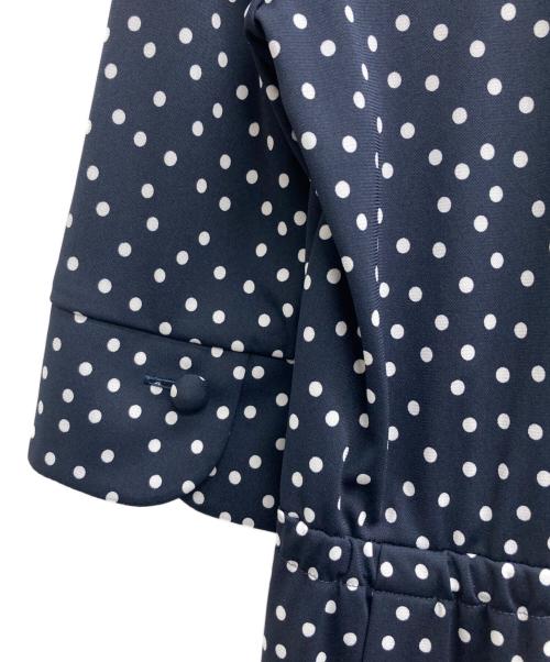 AMACA（アマカ）AMACA (アマカ) ドットワンピース ネイビー サイズ:40の古着・服飾アイテム