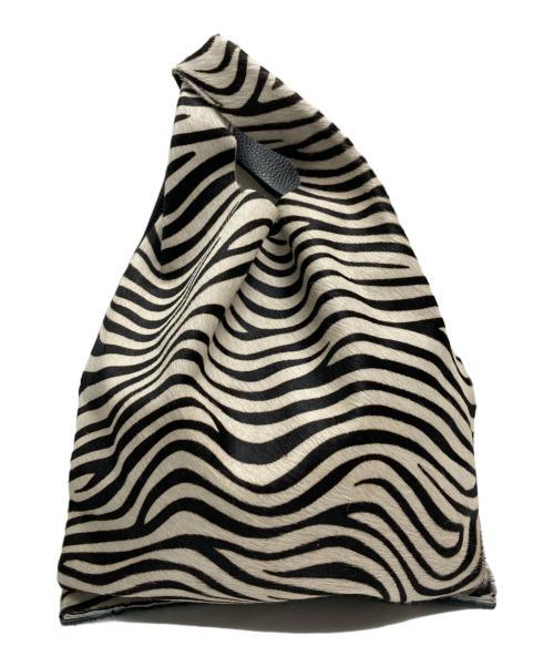 MARLON（マロン）MARLON (マロン) 2WAYハラコレザーバッグ ブラック サイズ:　の古着・服飾アイテム