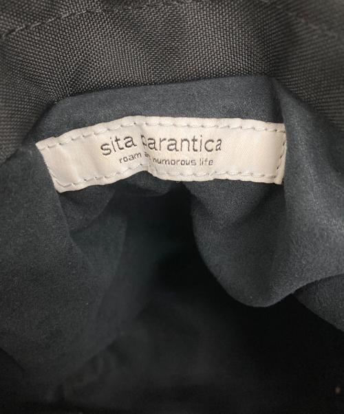 SITA PARANTICA（シータパランティカ）SITA PARANTICA (シータパランティカ) 別注 ドローストリングバッグ ブラックの古着・服飾アイテム