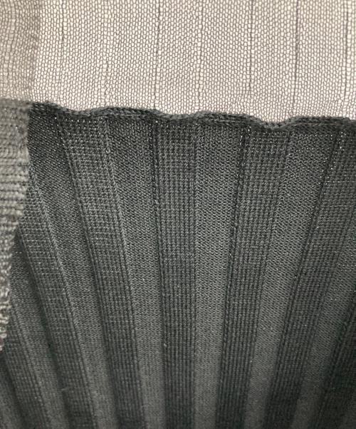 ADORE（アドーア）ADORE (アドーア) シアーカフニット ブラック サイズ:38の古着・服飾アイテム