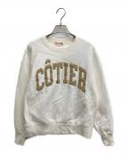 Spick and Spanスピック＆スパン）の古着「ロゴワッペンスウェット」｜ホワイト