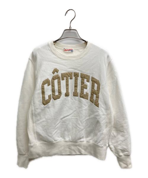 Spick and Span（スピック＆スパン）Spick and Span (スピックアンドスパン) ロゴワッペンスウェット ホワイト サイズ:Freeの古着・服飾アイテム