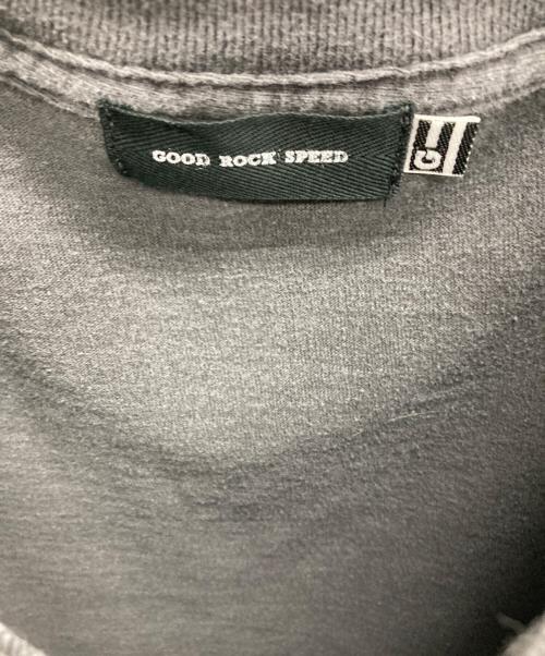 GOOD ROCK SPEED（グッドロックスピード）GOOD ROCK SPEED (グッドロックスピード) プリントTシャツ グレー サイズ:Freeの古着・服飾アイテム
