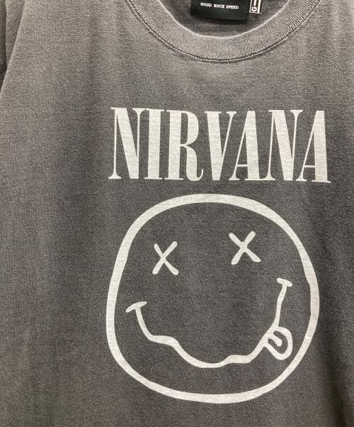 GOOD ROCK SPEED（グッドロックスピード）GOOD ROCK SPEED (グッドロックスピード) プリントTシャツ グレー サイズ:Freeの古着・服飾アイテム