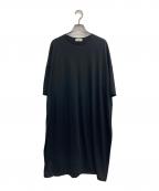 DEUXIEME CLASSEドゥーズィエム クラス）の古着「ウインドフィールテンジクワンピース」｜ブラック