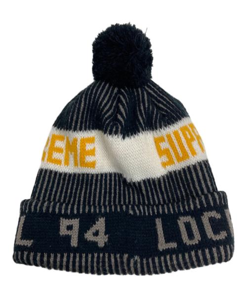 SUPREME（シュプリーム）Supreme (シュプリーム) Heathered Earflap Beanie（へザード　イアーフラップ　ビーニー） ブラック サイズ:表記無の古着・服飾アイテム
