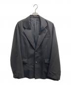 steinシュタイン）の古着「Oversized Single Breasted Jacket」｜ダークチャコール