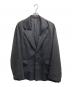 stein（シュタイン）の古着「Oversized Single Breasted Jacket」｜ダークチャコール