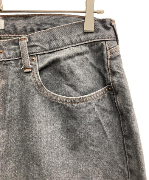 CIOTA（シオタ）CIOTA (シオタ) ビンコットン 13.5oz テーパードデニム グレー サイズ:W34の古着・服飾アイテム