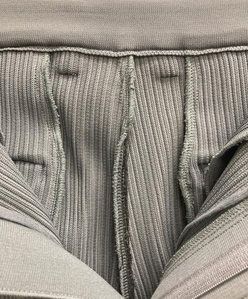 stein（シュタイン）stein (シュタイン) KNIT PIN TUCK WIDE TROUSERS ブルーグレー サイズ:Mの古着・服飾アイテム