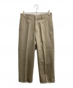 LOEFFロエフ）の古着「ウールカシミヤスラックス」｜ベージュ