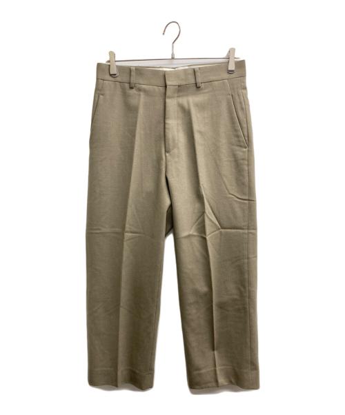 LOEFF（ロエフ）LOEFF (ロエフ) ウールカシミヤスラックス ベージュ サイズ:1の古着・服飾アイテム