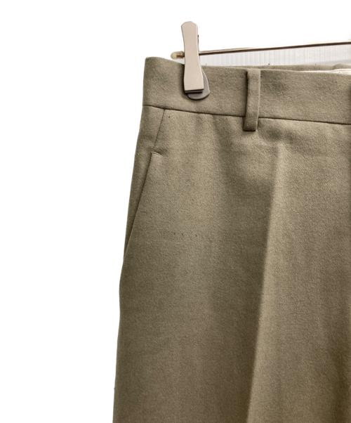 LOEFF（ロエフ）LOEFF (ロエフ) ウールカシミヤスラックス ベージュ サイズ:1の古着・服飾アイテム