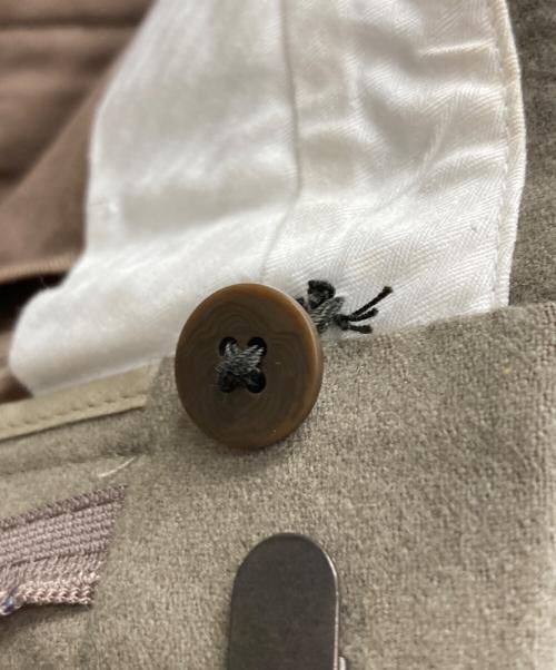 LOEFF（ロエフ）LOEFF (ロエフ) ウールカシミヤスラックス ベージュ サイズ:1の古着・服飾アイテム