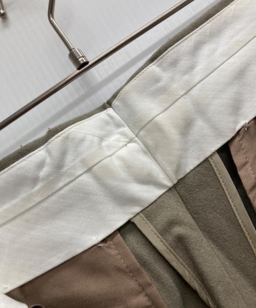 LOEFF（ロエフ）LOEFF (ロエフ) ウールカシミヤスラックス ベージュ サイズ:1の古着・服飾アイテム