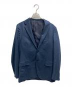 green label relaxingグリーンレーベルリラクシング）の古着「REDA ACTIVE ピンヘッド 2B ZERO ジャケット」｜ブルー