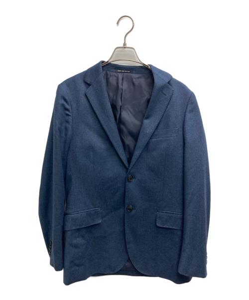 green label relaxing（グリーンレーベルリラクシング）green label relaxing (グリーンレーベルリラクシング) REDA ACTIVE ピンヘッド 2B ZERO ジャケット ブルー サイズ:44の古着・服飾アイテム