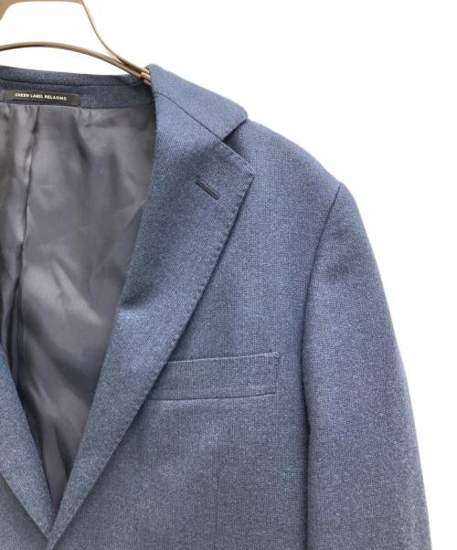 green label relaxing（グリーンレーベルリラクシング）green label relaxing (グリーンレーベルリラクシング) REDA ACTIVE ピンヘッド 2B ZERO ジャケット ブルー サイズ:44の古着・服飾アイテム