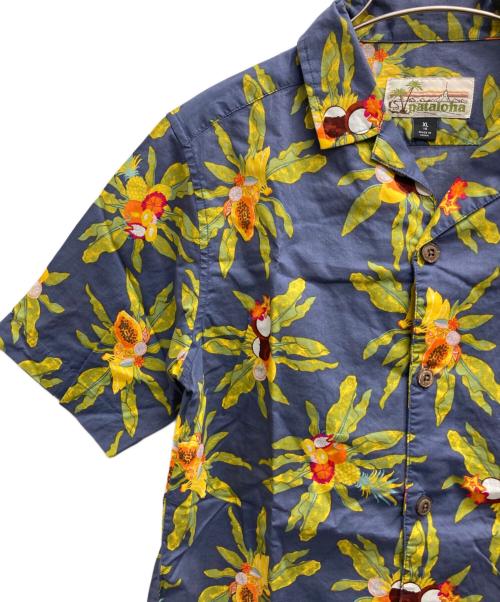 pataloha（パタロハ）pataloha (パタロハ) アロハシャツ ブルー サイズ:XLの古着・服飾アイテム