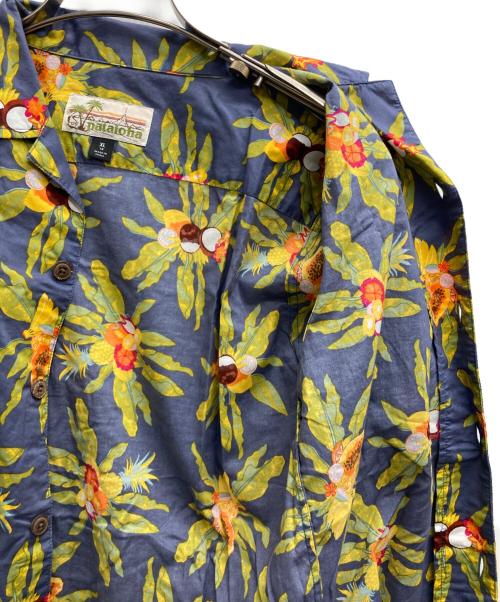 pataloha（パタロハ）pataloha (パタロハ) アロハシャツ ブルー サイズ:XLの古着・服飾アイテム