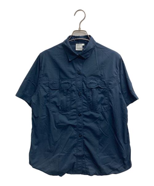 THE NORTH FACE（ザ ノース フェイス）THE NORTH FACE (ザ ノース フェイス) ショートスリーブメリディアンシャツ ブルー サイズ:Mの古着・服飾アイテム
