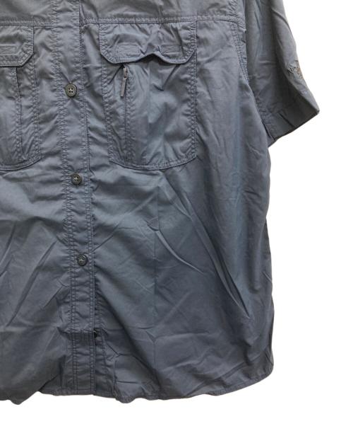 THE NORTH FACE（ザ ノース フェイス）THE NORTH FACE (ザ ノース フェイス) ショートスリーブメリディアンシャツ ブルー サイズ:Mの古着・服飾アイテム