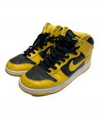 NIKEナイキ）の古着「Nike Dunk High」｜イエロー×ブラック
