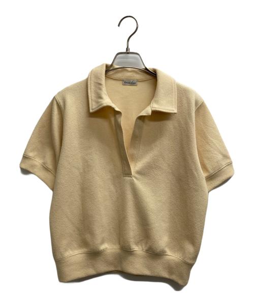 STEVEN ALAN（スティーブンアラン）STEVEN ALAN (スティーブンアラン) BOUCLE SKIPPER NECK PULLOVER イエロー サイズ:不明（実寸サイズをご確認ください）の古着・服飾アイテム