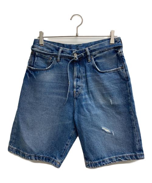 Acne studios（アクネ ストゥディオス）Acne studios (アクネ ストゥディオス) Denim shorts ブルー サイズ:W28の古着・服飾アイテム
