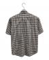 Aquascutum (アクアスキュータム) Club Check Seersuker Short Sleeve Shirt ブラウン×ネイビー サイズ:L：4000円