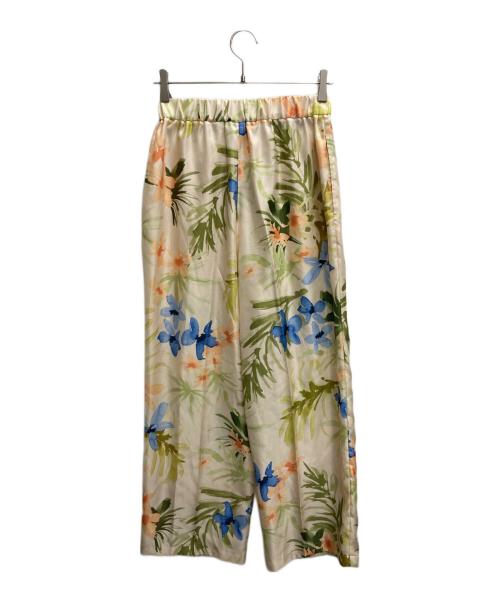 UNITED ARROWS TOKYO（ユナイテッドアローズトウキョウ）UNITED ARROWS TOKYO (ユナイテッドアローズトウキョウ) ボタニカルイージーパンツ マルチカラー サイズ:38の古着・服飾アイテム