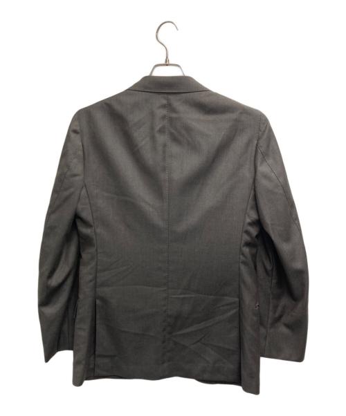 green label relaxing（グリーンレーベルリラクシング）green label relaxing (グリーンレーベルリラクシング) CANONICO サージ無地3Pセットアップスーツ ブラウン サイズ:44の古着・服飾アイテム