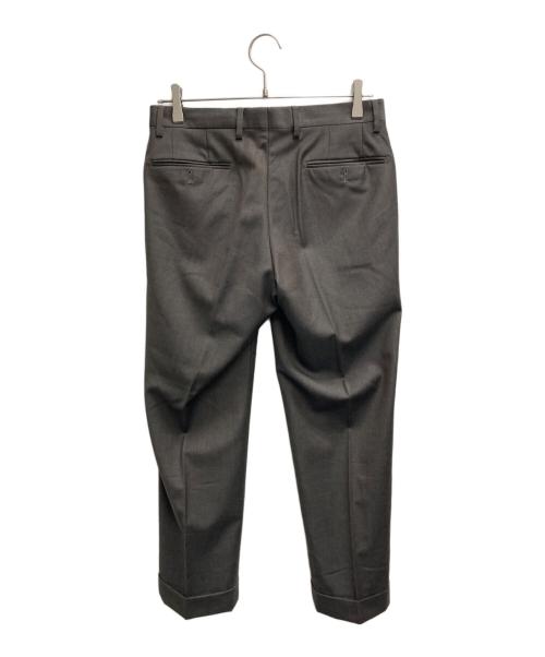 green label relaxing（グリーンレーベルリラクシング）green label relaxing (グリーンレーベルリラクシング) CANONICO サージ無地3Pセットアップスーツ ブラウン サイズ:44の古着・服飾アイテム