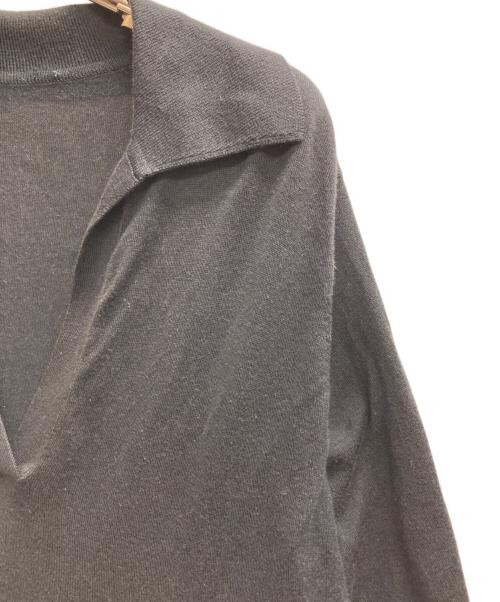 JOHN SMEDLEY（ジョンスメドレー）JOHN SMEDLEY (ジョンスメドレー) スキッパーシャツ ブラック サイズ:Freeの古着・服飾アイテム