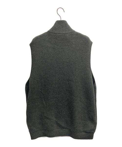 STEVEN ALAN（スティーブンアラン）STEVEN ALAN (スティーブンアラン) ドライバーズニットベスト グリーン サイズ:Mの古着・服飾アイテム