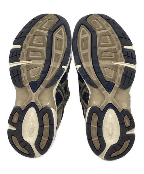 asics（アシックス）asics (アシックス) Gel 1130 ベージュ×ネイビー サイズ:US4の古着・服飾アイテム