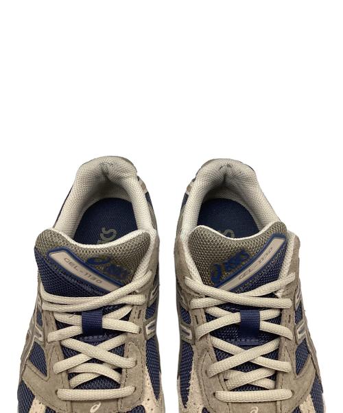 asics（アシックス）asics (アシックス) Gel 1130 ベージュ×ネイビー サイズ:US4の古着・服飾アイテム