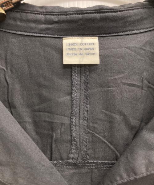 bulle de savon（ビュル デ サボン）bulle de savon (ビュル デ サボン) シャツワンピース ブラック サイズ:Freeの古着・服飾アイテム