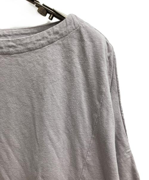nest Robe（ネストローブ）nest Robe (ネストローブ) 天竺長丈Tee グレー サイズ:Freeの古着・服飾アイテム