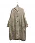 nest Robe（ネストローブ）の古着「リネンパフスリーブ2wayワンピース」｜ベージュ