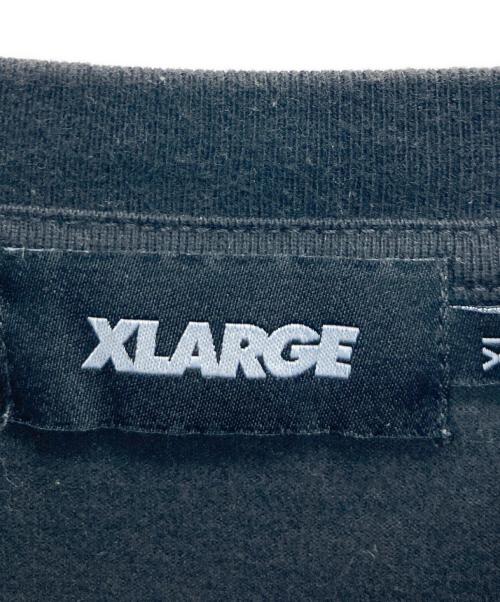 X-LARGE（エクストララージ）X-LARGE (エクストララージ) プリントTシャツ ブラック サイズ:XLの古着・服飾アイテム