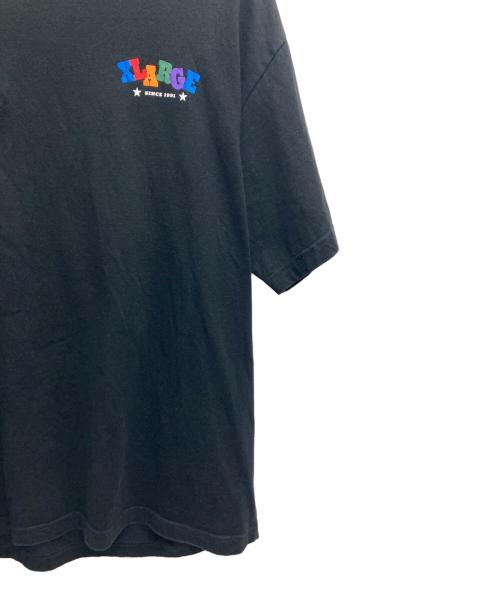 X-LARGE（エクストララージ）X-LARGE (エクストララージ) プリントTシャツ ブラック サイズ:XLの古着・服飾アイテム