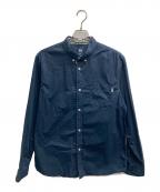 stussyステューシー）の古着「ボタンダウンシャツ」｜ネイビー